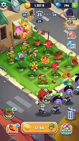 Скриншот Merge Plants: Zombie Defense