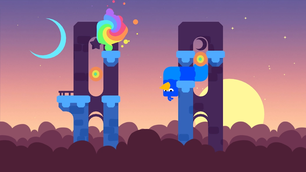 Скриншот Snakebird