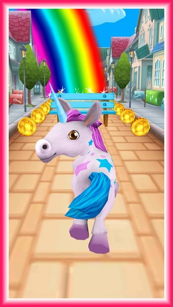Скриншот Unicorn Runner 3D - Horse Run