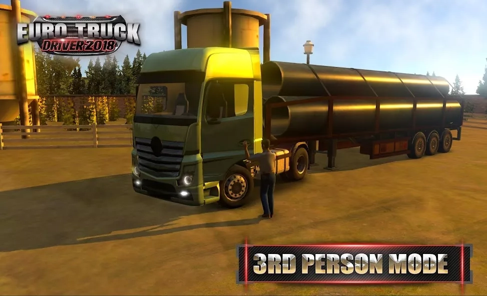 Скриншот Euro Truck Driver 2018