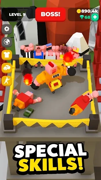 Скриншот Idle Boxing - Idle Clicker Tycoon Game