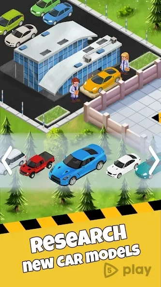 Скриншот Idle Car Factory: Car Builder