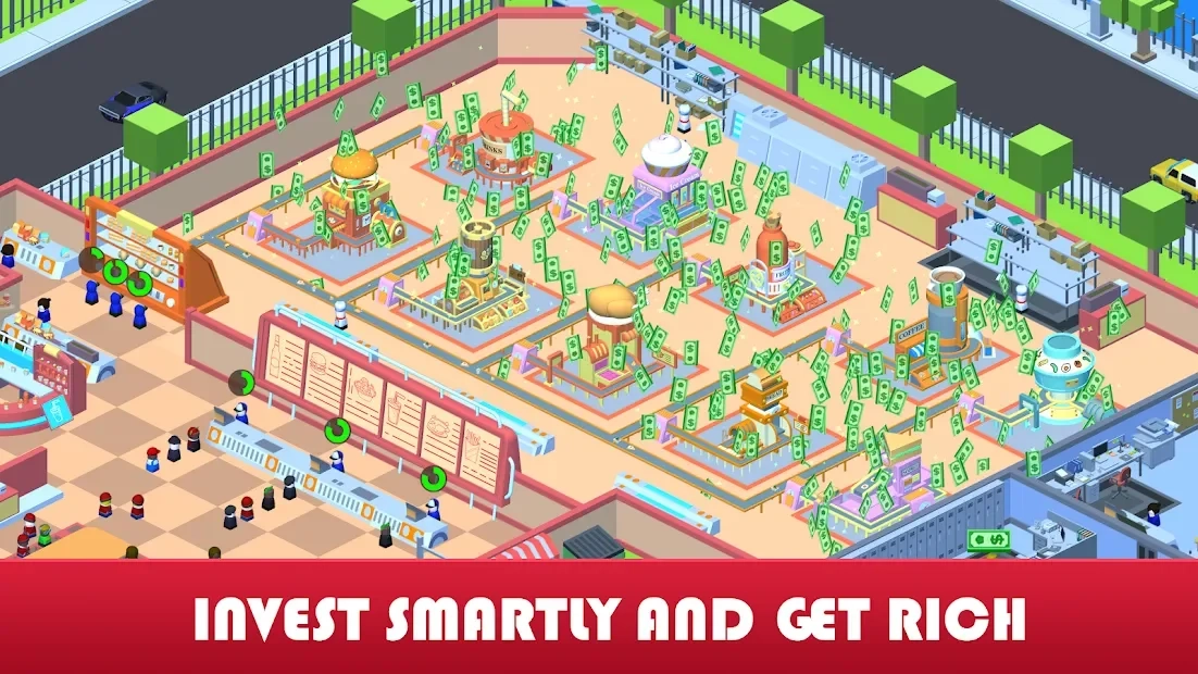 Скриншот Idle Fast Food Tycoon