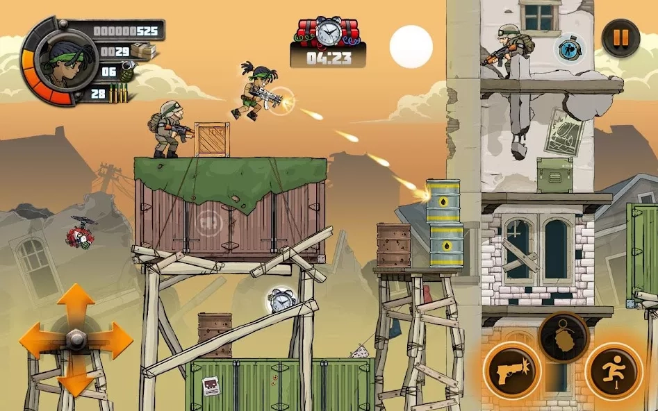 Скриншот Metal Soldiers 2