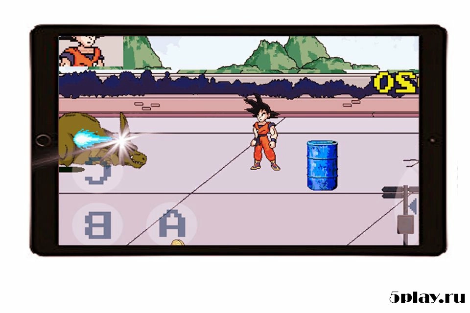 Скриншот Saiyan Goku - Super Raging Fist 3D