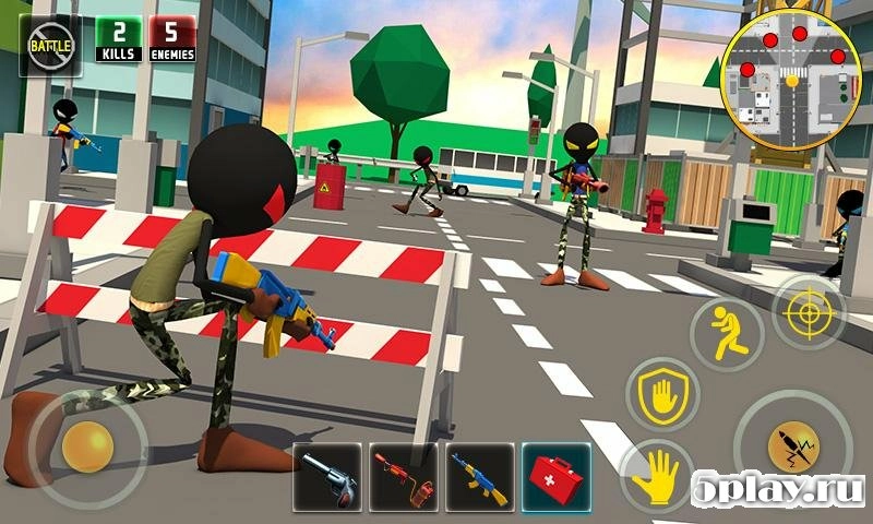 Скриншот Stickman Battle Royale: Grand War