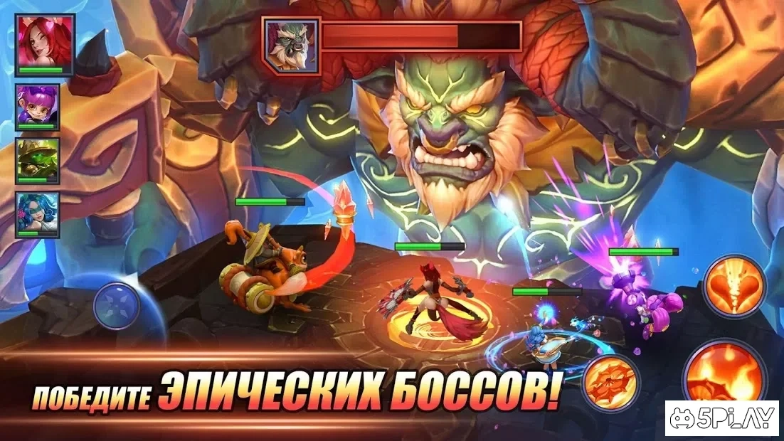 Скриншот Dungeon Hunter. Чемпионы : Эпичная онлайн РПГ