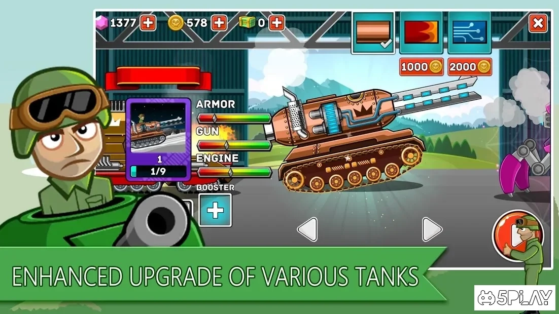 Скриншот Tank Stars II