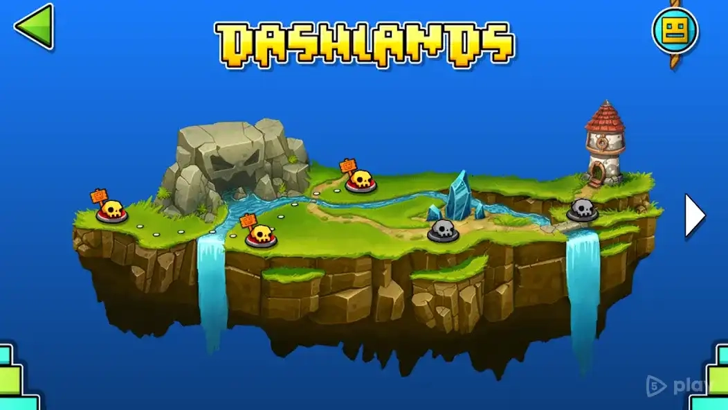 Скриншот Geometry Dash World
