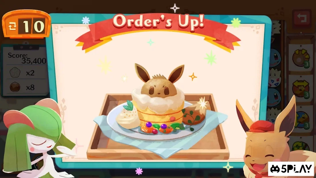 Скриншот Pokémon Café Mix