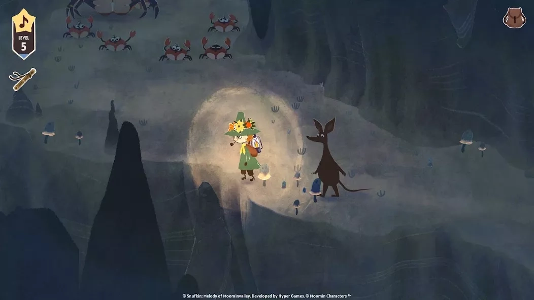 Скриншот Snufkin Melody of Moominvalley