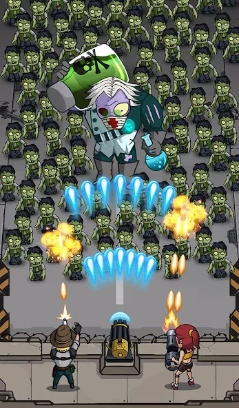 Скриншот Zombie War: Idle Defense Game
