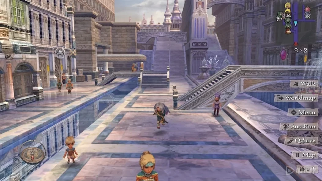 Скриншот Romancing SaGa -Minstrel Song-
