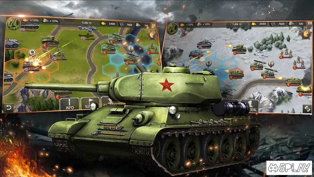 Скриншот World War 2: WW2 Стратегические игры