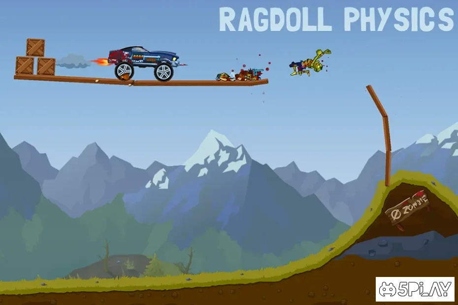 Скриншот Zombie Road Trip Trials