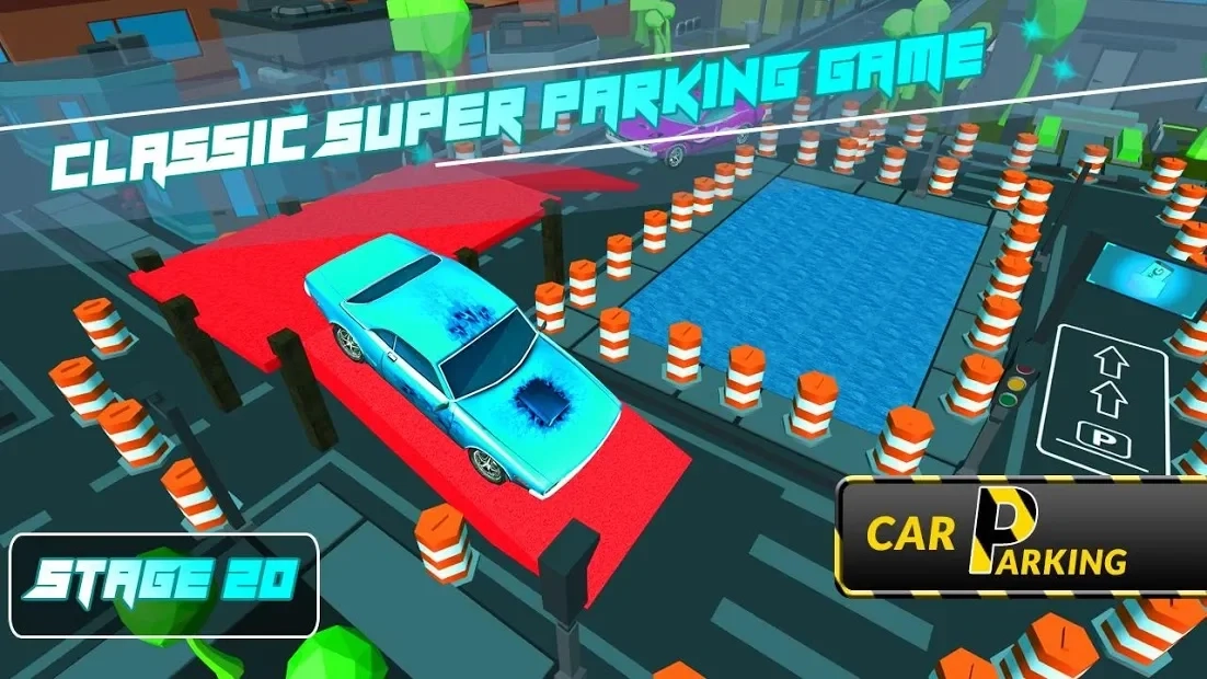 Скриншот Advance Multistory Car Parking City 2019.