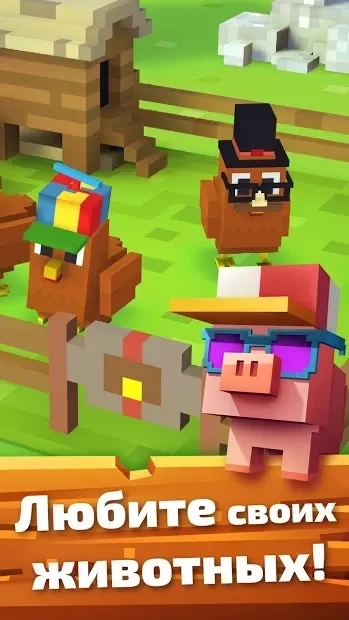 Скриншот Blocky Farm
