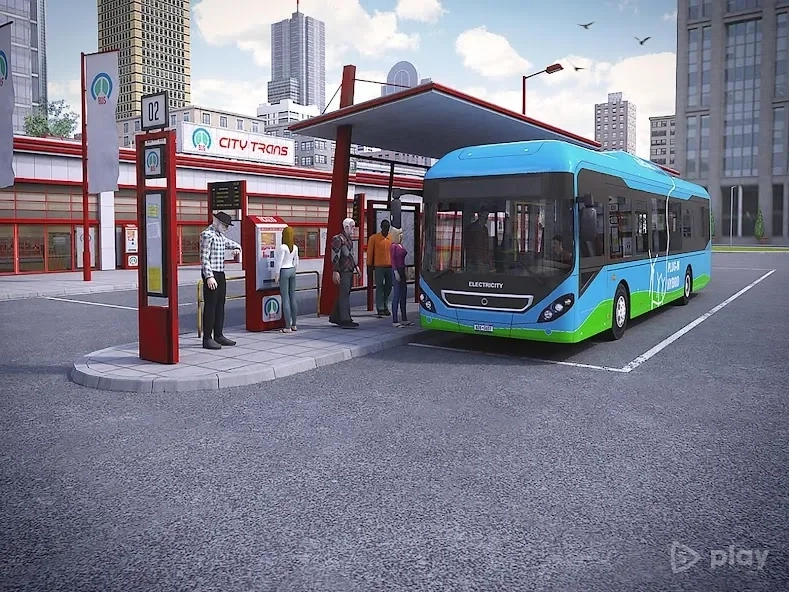 Скриншот Bus Simulator PRO 2