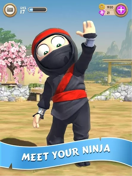 Скриншот Clumsy Ninja