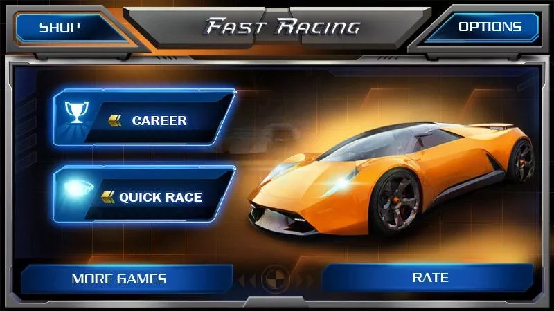 Скриншот Fast Racing 3D