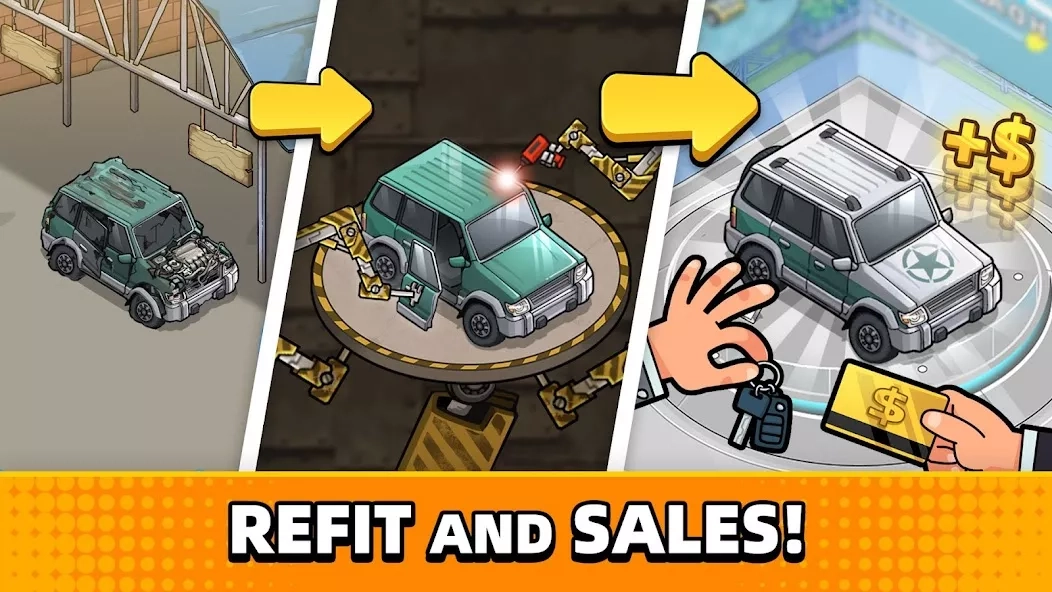 Скриншот Used Car Tycoon Game