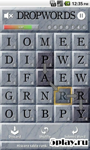Скриншот Dropwords PRO