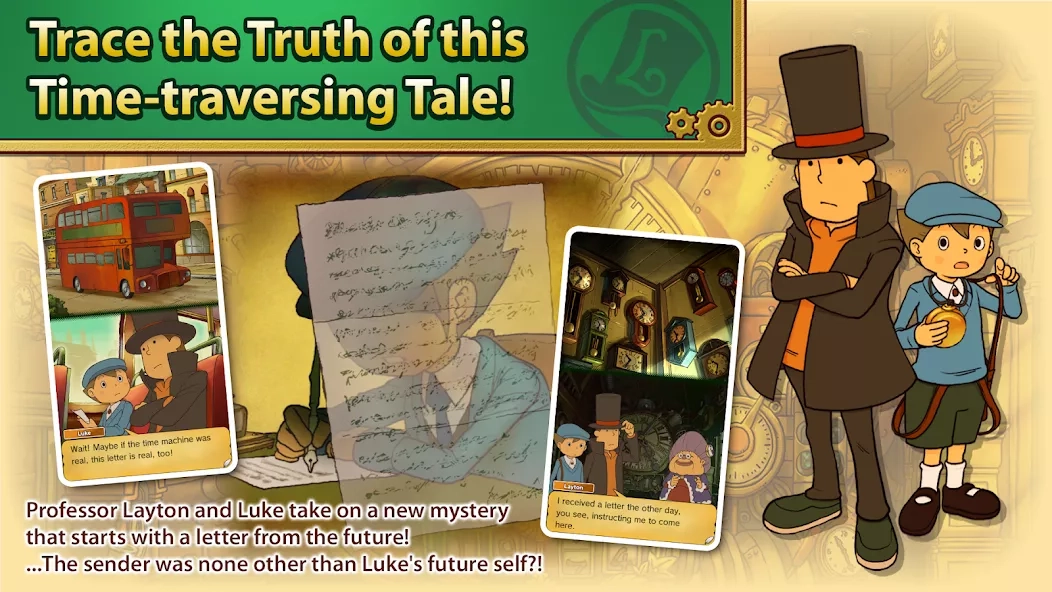 Скриншот Layton: Lost Future in HD