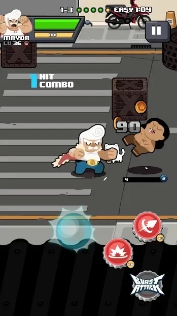 Скриншот Brawl Quest — офлайн-экшн "избей их всех"
