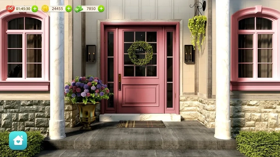 Скриншот Dream Home – House & Interior Design Makeover Game