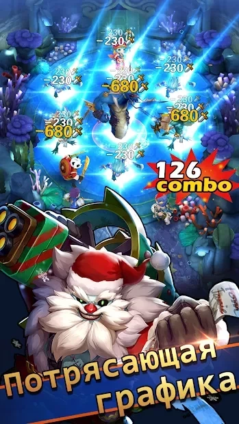 Скриншот Hyper Heroes: Marble-Like RPG