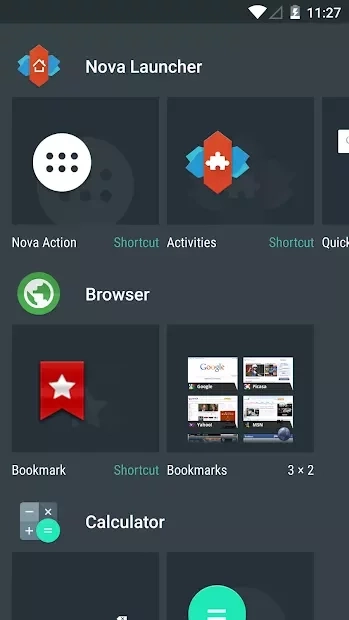 Скриншот Nova Launcher Prime