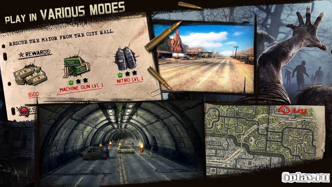 Скриншот Zombie Road Escape