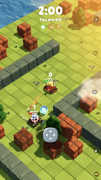 Скриншот Bump Tank: Multiplayer Battle