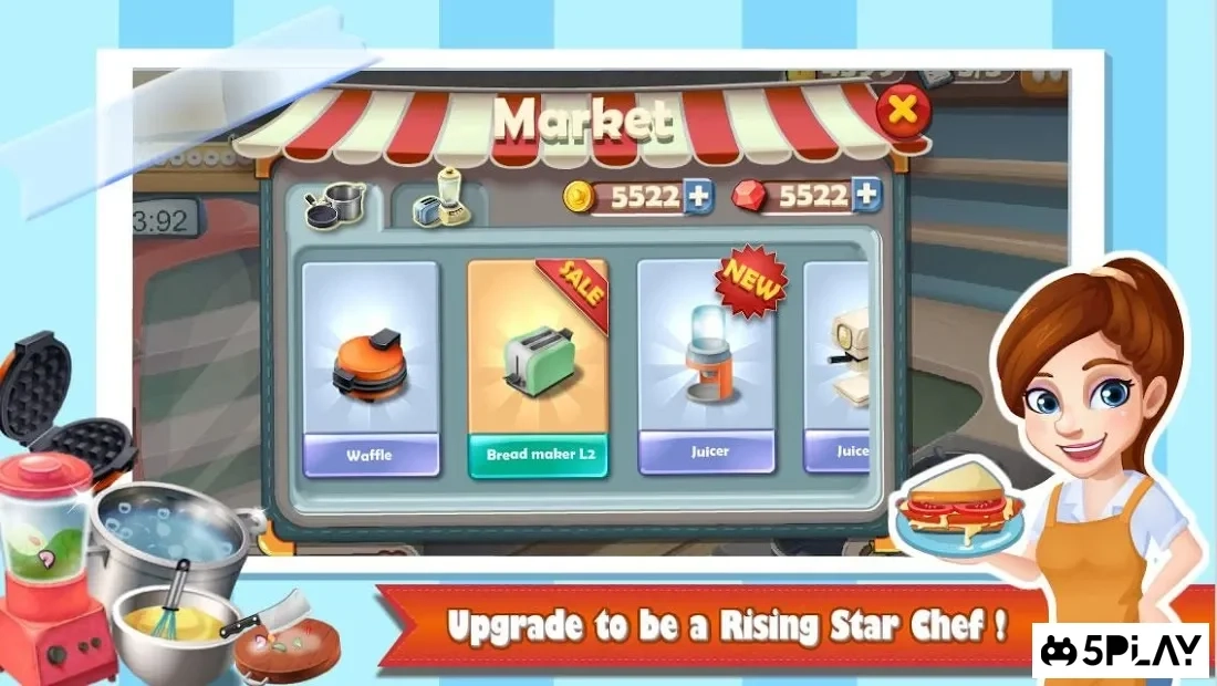 Скриншот Chef Fever: Crazy Kitchen Restaurant Cooking Games
