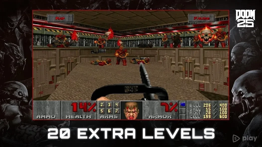 Скриншот DOOM II