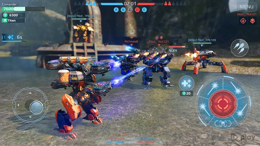 Скриншот War Robots