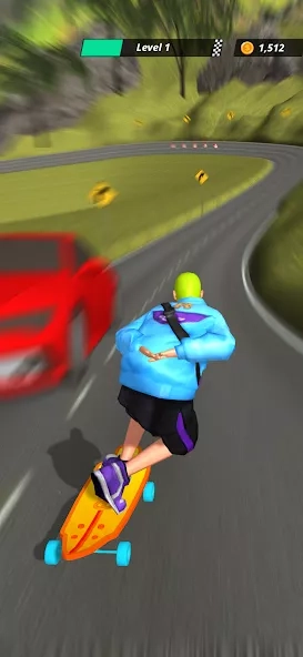 Скриншот Downhill Racer