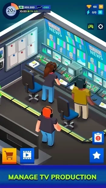 Скриншот TV Empire Tycoon - Idle Management Game