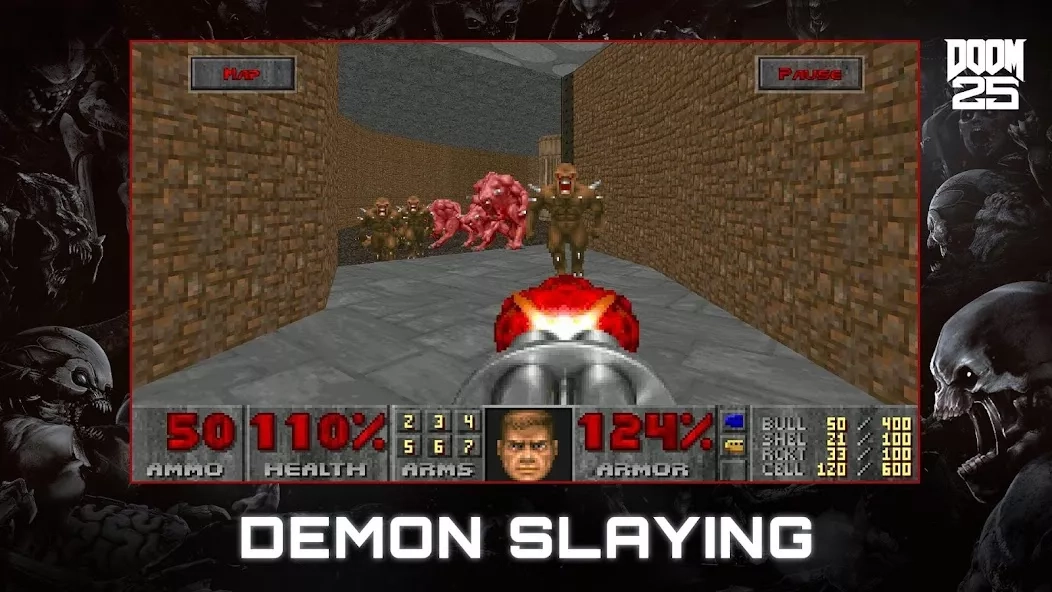 Скриншот DOOM II