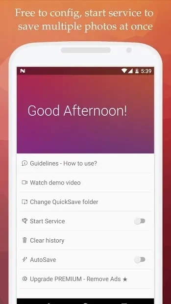 Скриншот QuickSave ­- Скачать Instagram