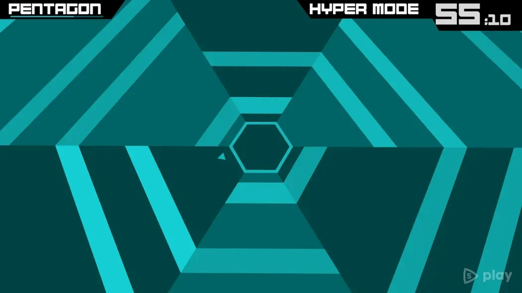 Скриншот Super Hexagon