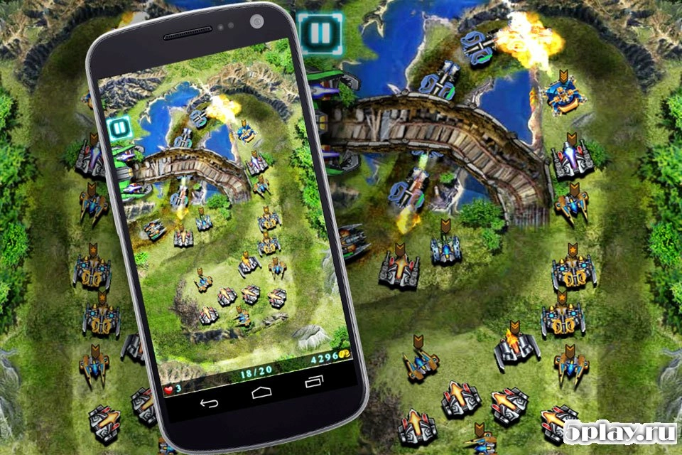 Скриншот Товер Дефенсе - Galaxy Defense