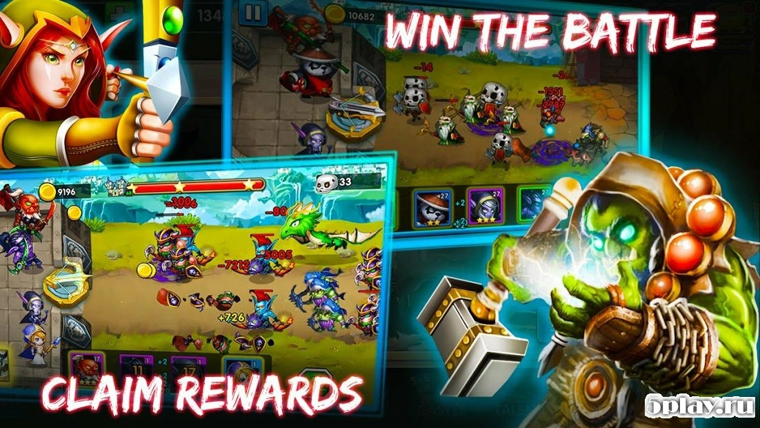 Скриншот Defender Heroes: Castle Defense - Epic TD Game
