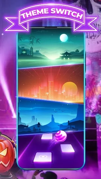 Скриншот Tiles Hop: EDM Rush!