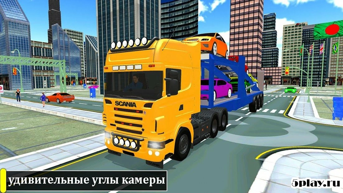 Скриншот Transport Car Carrier Cargo Truck Simulation