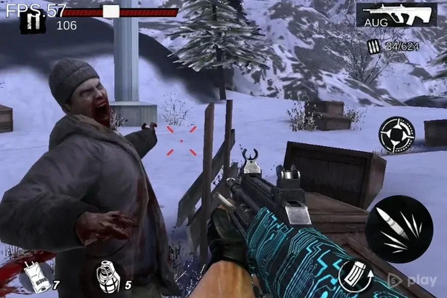 Скриншот Zombie Frontier 4: стрельба 3D