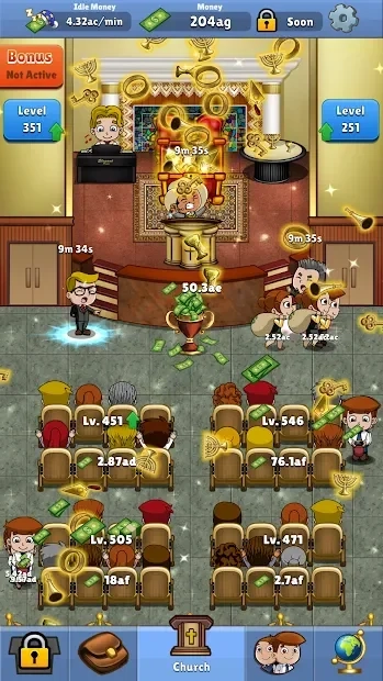 Скриншот Church Tycoon - Church Simulator