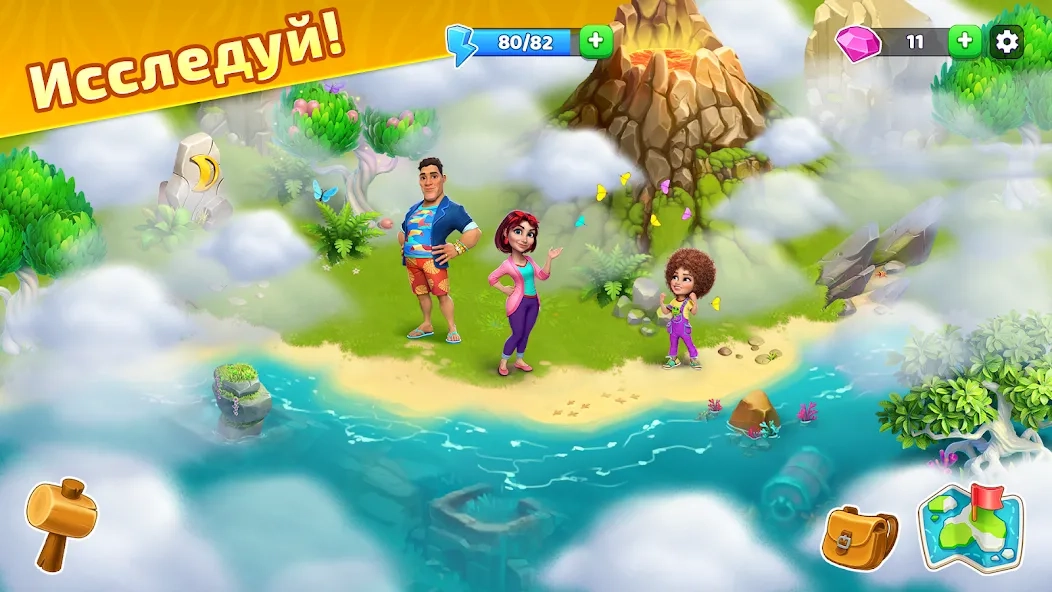 Скриншот Bermuda Adventures: игра-ферма
