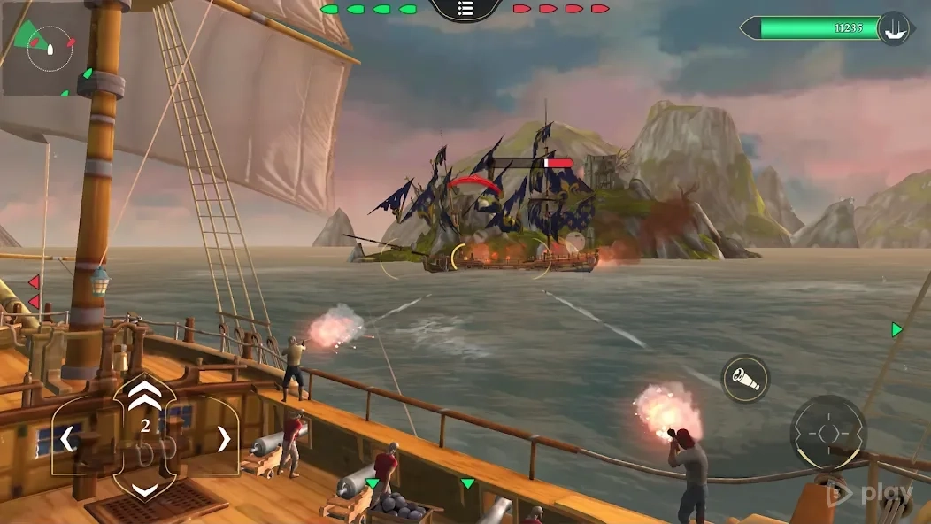 Скриншот Dragon Sails: Battleship War