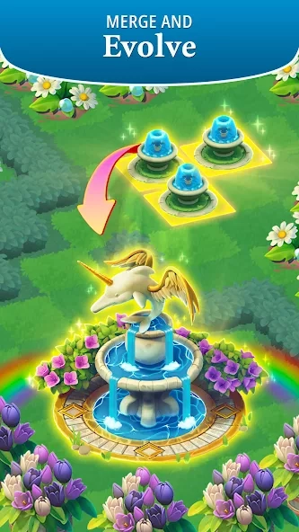 Скриншот Merge Gardens